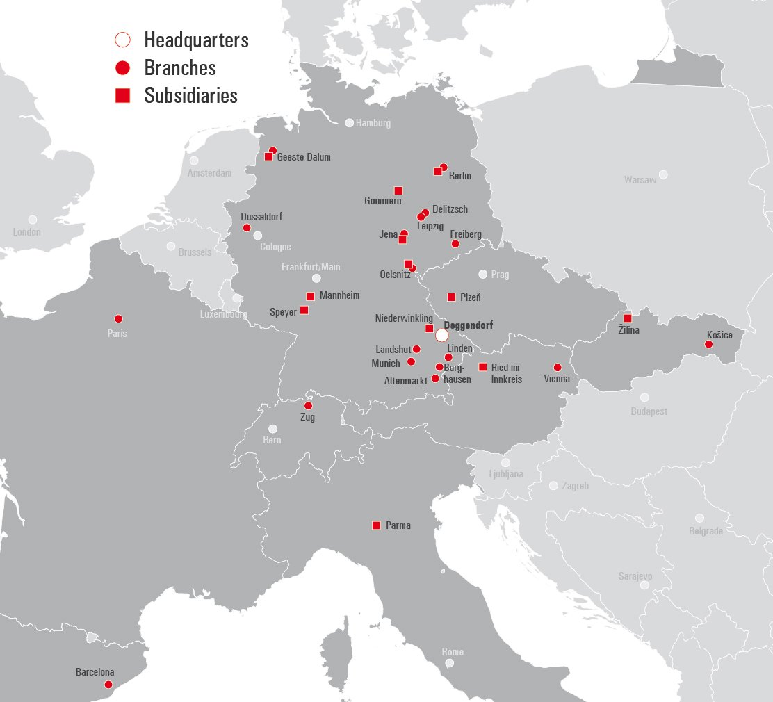 STREICHER Locations