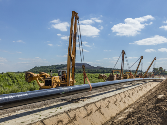 Long-distance gas pipeline ZEELINK